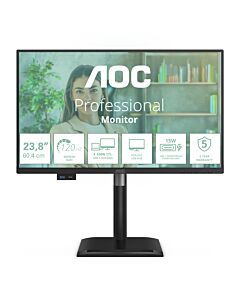 AOC 24P4CV computer monitor 60.5 cm (23.8") 1920 x 1080 pixels Full HD LED Black 24P4CV