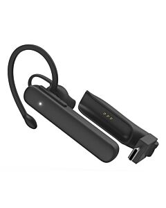 Hama MyVoice Station Headset Wireless Ear-hook Office/Call center Bluetooth Black 184186