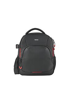 Hama Ohio Backpack Black, Red 121345