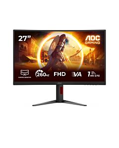 AOC G4 C27G4Z2 computer monitor 68.6 cm (27") 1920 x 1080 pixels Full HD LCD Black, Red C27G4Z2
