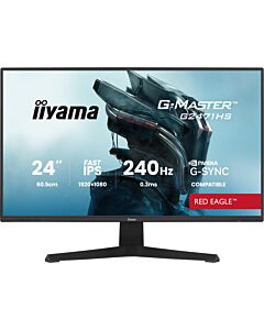 iiyama G-MASTER G2471HS-B1 computer monitor 60.5 cm (23.8") 1920 x 1080 pixels Full HD Black G2471HS-B1