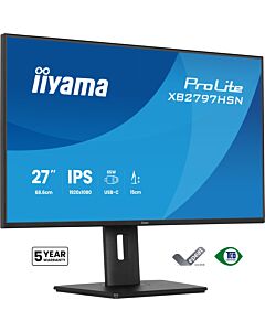 iiyama ProLite XB2797HSN-B1 computer monitor 68.6 cm (27") 1920 x 1080 pixels Full HD LCD Black XB2797HSN-B1