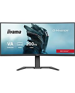 iiyama G-MASTER GCB3484WQSU-B2 34IN PRO-GAMING 0.4MS VA LCD 3440X144 computer monitor 86.4 cm (34") 3440 x 1440 pixels UltraWide Quad HD Black GCB3484WQSU-B2