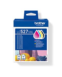 Brother Genuine LC527VAL Ink Cartridge Value Pack LC527VAL