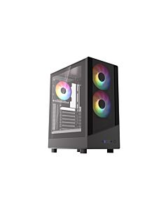 VIDA SPIRE ATX BLACK GAMING CASE Desktop SPIRE-BLK