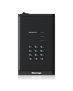 iStorage diskAshur DT³ HDD 2TB | Secure Portable Desktop Drive |FIPS 140-3 Level 3 pending| AES-XTS 256-bit Hardware Encryption | Common Criteria EAL5+ (Hardware ) | PIN protected | OS & Platform Independent |GDPR, TAA Compliant|Brute force  defence | Dus IS-DT3-256-2000-F