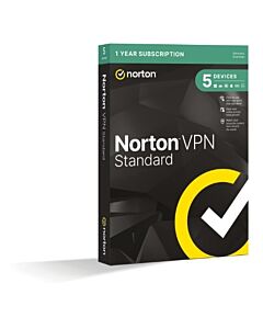 Norton VPN Standard - 1 User / 5 Devices / 12 Months Security management Commercial 1 license(s) 1 year(s) 21485888