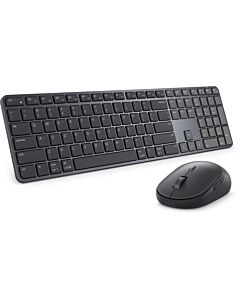 DELL Pro 7 Slim KM726 keyboard Mouse included Home/Office RF Wireless + Bluetooth Black KM726-UK-EMEA