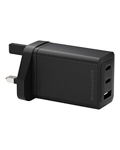 dbramante1928 IT - UK W. Charger - 2xUSB-C 70W + 1xUSB-A - BLK CI70UKBL7264