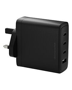 dbramante1928 IT - UK W. Charger - 3xUSB-C 140W + 1xUSB-A - BLK CI40UKBL7266