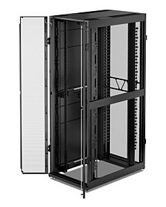 APC NetShelter SX, Networking Rack Enclosure, 48U, 2258H x 750W x 1200D mm, with Sides, Black AR3347B2