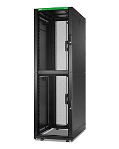 APC NetShelter SX, Server Rack Enclosure, Colocation, 2 x 20U, 600W x 1070D mm, with Sides, Black AR3200B2