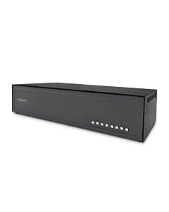 StarTech.com Secure 8-Port Dual-Monitor KVM Switch, DisplayPort, 4K 60Hz, NIAP 4.0 Desktop KVM, CAC, Metal Housing, Made in the USA SK2HDMMKVM06-TAA