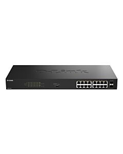 D-Link 18-Port Gigabit Unmanaged PoE Switch DGS-1018P/B