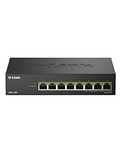 D-Link 8-Port 2.5G Multi-Gigabit PoE++ Unmanaged Switch DMS-108P/B