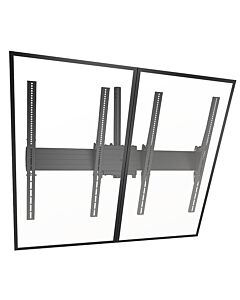 Chief Fusion® Large Ceiling Mounted 2 x 1 Portrait Menu Board LCM2X1UP