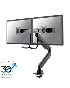 Neomounts NM-D775DXBLACK Monitor arm 10-32" - gas spring - Topfix - 180°-stop NM-D775DXBLACK