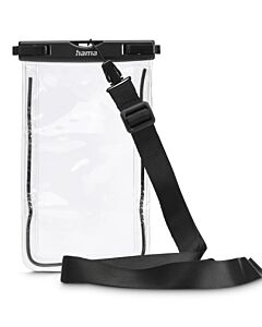Hama Waterproof Mob. Ph. Case, up to 6.7”, IPX8, Underw. Case, f. Hanging, blk 19858