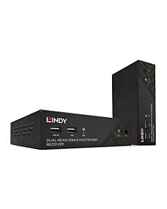 Lindy 100m Cat.6 Dual Head HDMI, USB and RS-232 Extender 39374