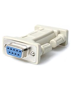 StarTech.com DB9 RS232 Serial Null em Adapter - F/F NM9FF