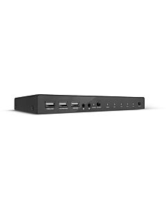 Lindy KVM Switch HDMI 18G, USB 2.0 & Audio, 4 Port 32810