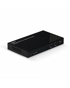 Lindy 150m Cat.6 HDMI 4K60, IR, RS-232 & Audio HDBaseT KVM Extender, Receiver 38389
