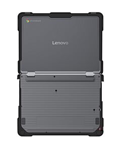 Techair TACHS031 Protective Hard Shell case for Lenovo 500e 5th Gen, 11.6-12.2 black/clear TACHS031