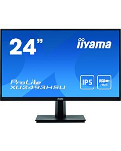 iiyama ProLite XU2493HSU-B1 computer monitor 60.5 cm (23.8") 1920 x 1080 pixels Full HD LED Black XU2493HSU-B1