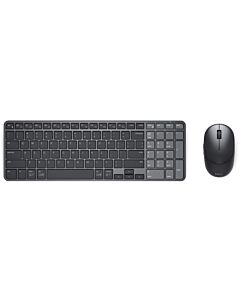 DELL Pro 7 KM746 keyboard Mouse included Universal RF Wireless + Bluetooth QWERTY UK English Graphite KM746-BLK-UK