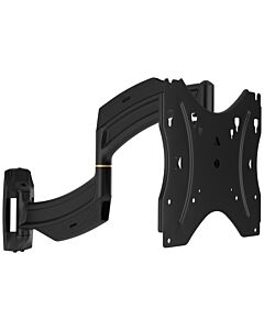 Chief Small ThinstallTM Single Swing Arm Wall Display Mount - 18 Inch Extension TS118SU