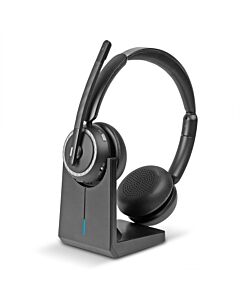 Lindy L118 Wireless Noise Cancelling Headset & Charging Base 20450
