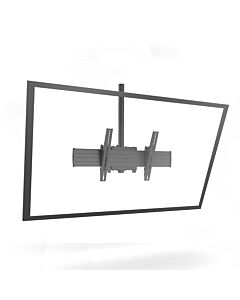 Chief XCM1U, Fusion® Extra-Large Single Pole Flat Panel Ceiling Mounts XCM1U