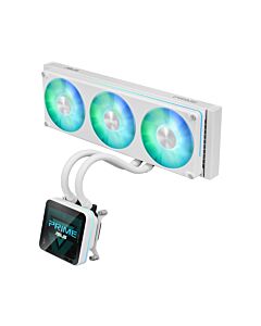 ASUS PRIME SLC II 360 ARGB LCD WHT Processor All-in-one liquid cooler 12 cm White 1 pc(s) 90RC01W2-B0EAY0
