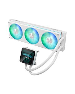 ASUS PRIME LC II 360 ARGB LCD WHT Processor All-in-one liquid cooler 12 cm White 1 pc(s) 90RC01Q2-B0EAY0