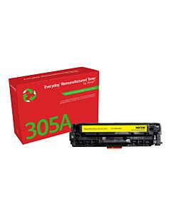 Everyday™ Yellow Remanufactured Toner by Xerox compatible with HP 305A (CE412A), Standard capacity 006R03805