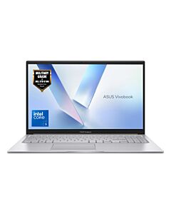 ASUS Vivobook 15 X1504MA-BQ014W Intel Core 5 320 Laptop 39.6 cm (15.6") Full HD 8 GB DDR5-SDRAM 512 GB SSD Wi-Fi 6 (802.11ax) Silver X1504MA-BQ014W