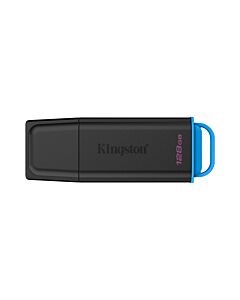 Kingston Technology DataTraveler 128GB Portable USB 3.2 Gen 1 Exodia Black/Blue DTXG2/128GB