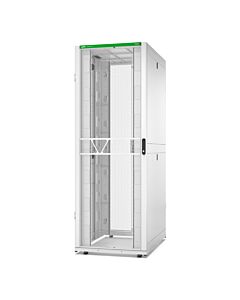 APC NetShelter SX Server Rack Gen 2, 48U, 2258H x 800W x 1200D mm, with Sides, White AR3387W2