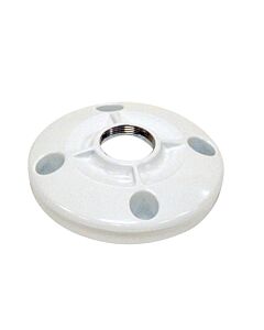 Chief 6 Inch (152 mm) Speed-Connect Ceiling Plate in White CMS115W