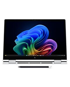 HP EliteBook 8 Flip G2i 13 inch Notebook Next Gen AI PC Copilot+ PC Intel Core Ultra 7 Laptop 33.8 cm (13.3") Touchscreen WUXGA 16 GB LPDDR5x-SDRAM 512 GB SSD Wi-Fi 7 (802.11be) Windows 11 Pro Silver E04GZET#ABU