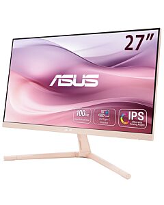 ASUS VU279CFE-P computer monitor 68.6 cm (27") 1920 x 1080 pixels Full HD LCD Pink 90LM09IO-B01K70