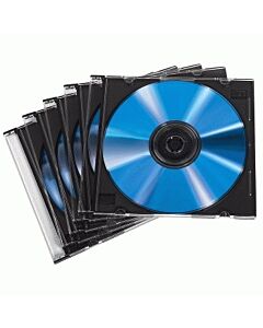 Hama CD Slim Jewel Case, pack 50 Pcs 1 discs Transparent 51269