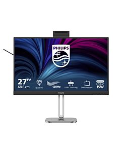 Philips 4000 series 27B2U4601H/00 computer monitor 68.6 cm (27") 2560 x 1440 pixels Quad HD LCD Black 27B2U4601H/00