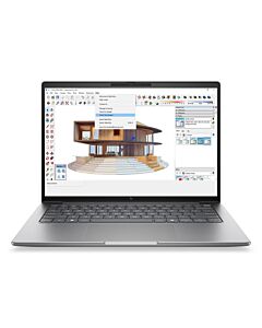 HP ZBook 8 G2a 14 inch Mobile Workstation PC - Data Science Copilot+ PC AMD Ryzen AI 7 PRO 35.6 cm (14") WUXGA 32 GB DDR5-SDRAM 1 TB SSD Wi-Fi 7 (802.11be) Windows 11 Pro AI Workstation, AI PC Silver DM5T5ET#ABU