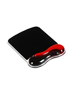 Kensington Duo Gel Mouse Pad Wrist Rest — Red 62402