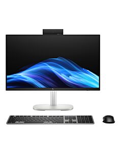 HP EliteStudio 8 G1i AI PC Wolf Pro Security Edition Intel Core Ultra 5 235 60.5 cm (23.8") 1920 x 1080 pixels Touchscreen All-in-One PC 16 GB DDR5-SDRAM 512 GB SSD Windows 11 Pro Wi-Fi 7 (802.11be) Silver A0ZF0EA#ABU