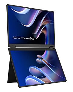 ASUS ZenScreen Duo MB14FCD Portable monitor Black 35.6 cm (14") LCD 1920 x 1200 pixels 90LM0CZ1-B01N71
