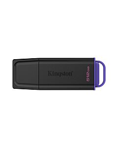 Kingston Technology DataTraveler 512GB Portable USB 3.2 Gen 1 Exodia Black/Purple DTXG2/512GB