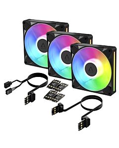ARCTIC BioniX P14 A-RGB - 3 Pack 140 mm PWM Fan with Daisy Chain ACFAN00341A