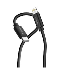 Verbatim Essentials Sync & Charge USB-C to Lightning Cables 32392